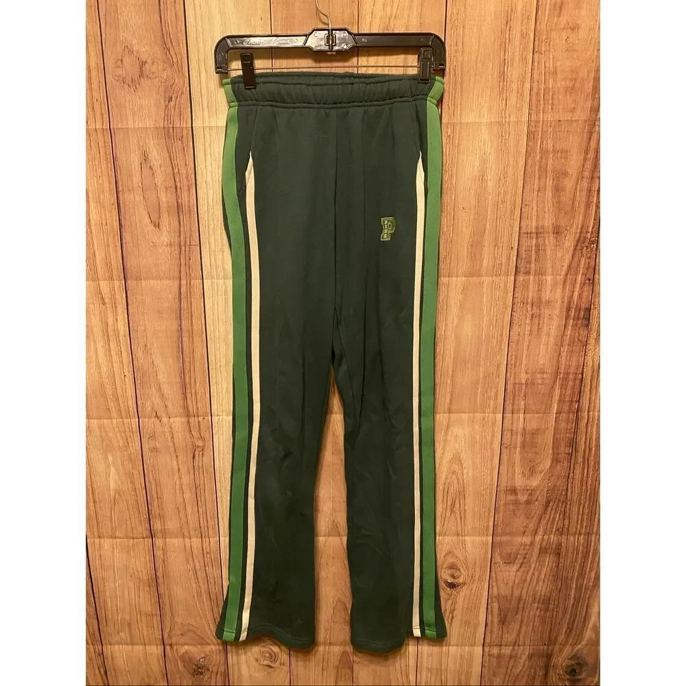 Victoria’s Secret PINK XS green sweatpants joggers lounge